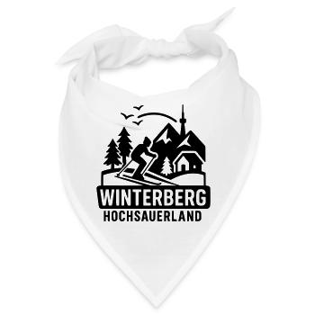 winterberg hochsauerland - Bandana - Weiß - Vorne