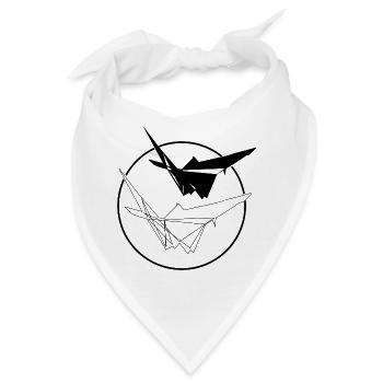 Origami 1 - Bandana - Weiß - Vorne