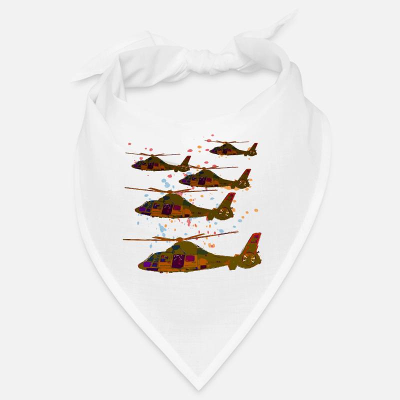 Helicopter in flight Bandana