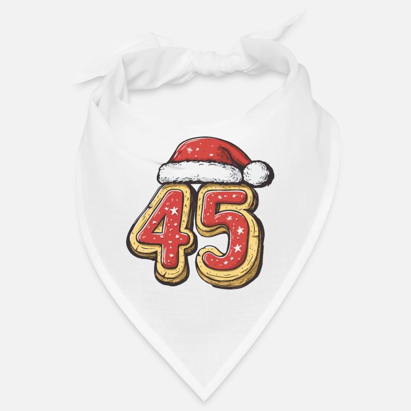 Biscuit de Noël à 45 chiffres Bandana