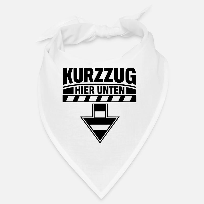 Short train U Bahn S Bahn funny Bandana