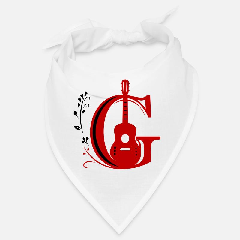 Do initial avec guitare Bandana