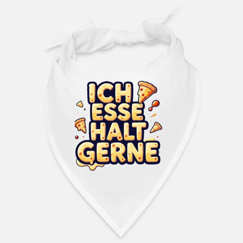 Ich esse halt gerne Pizza Bandana