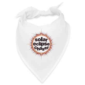 Solar eclipse chaser - Bandana - Weiß - Vorne