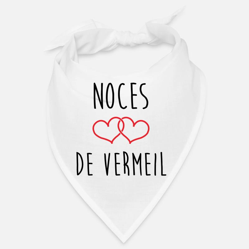 Noces de vermeil 45 ans de mariage Bandana