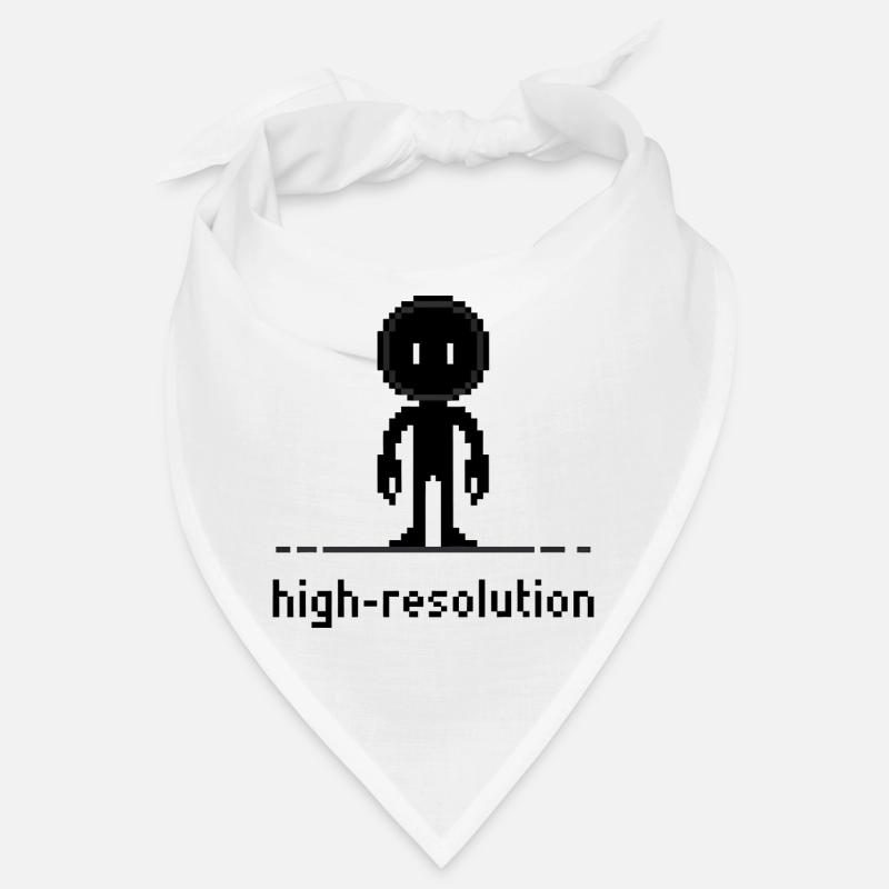 Pixel Art High Resolution Funny Irony Design Bandana