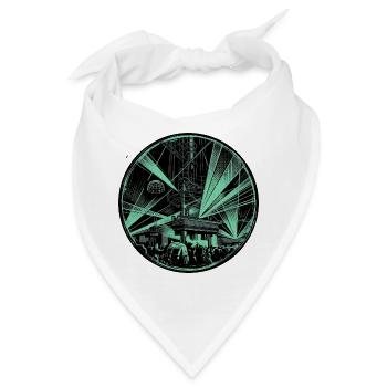 Techno Generation Electro - Bandana - Weiß - Vorne