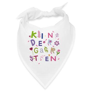 Kindergarten  - Bandana - Weiß - Vorne