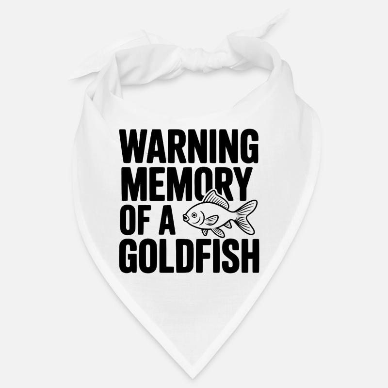 Warnerinnerung an einen Goldfisch Bandana