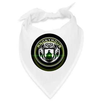 Anonymous Legion  - Bandana - Weiß - Vorne