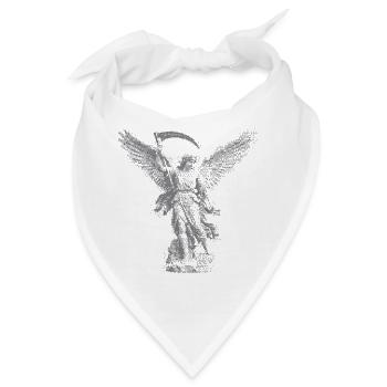 Engel mit der Sense - Bandana - Weiß - Vorne