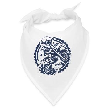 Little Rider – Motocross - Bandana - Weiß - Vorne