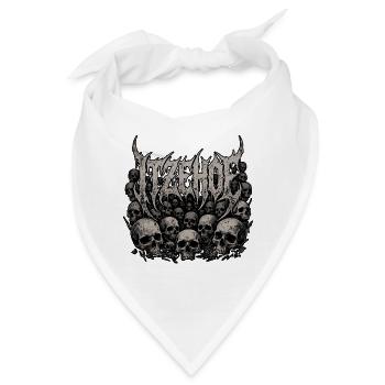 Itzehoe Death Metal - Bandana - Weiß - Vorne