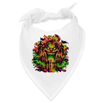 Enter If You Dare - Bandana - Weiß - Vorne