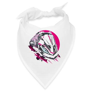 Zug Steamwave - Bandana - Weiß - Vorne