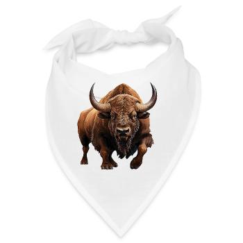 Auerochse - Bandana - Weiß - Vorne
