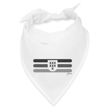 Pongratz Design | Modernes siebenbürgisches Design - Bandana - Weiß - Vorne