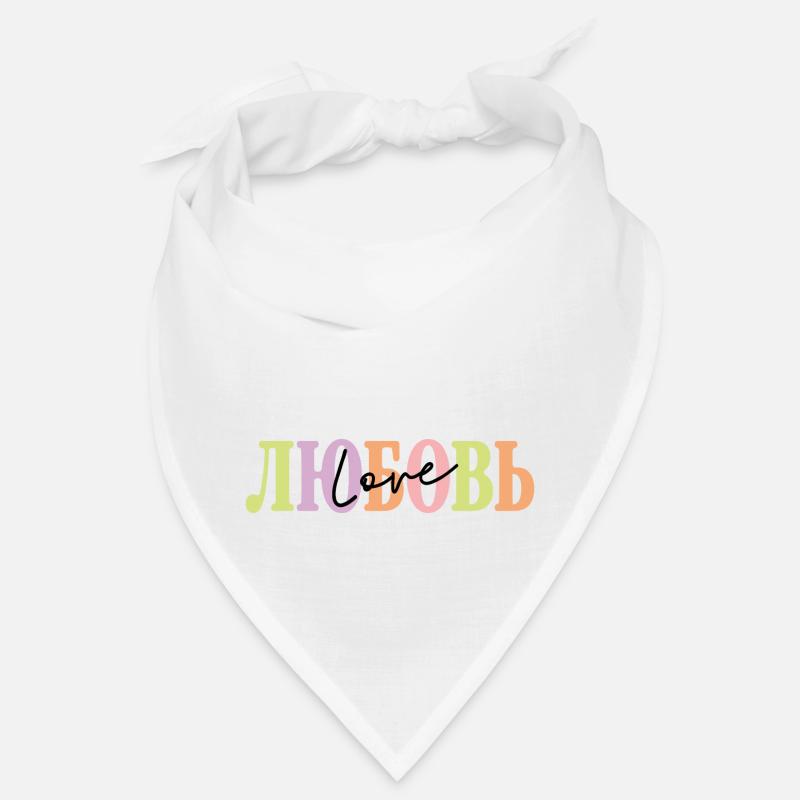 ЛЮБОВЬ - Amour Bandana