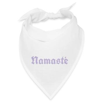 Namasté - Bandana - Weiß - Vorne