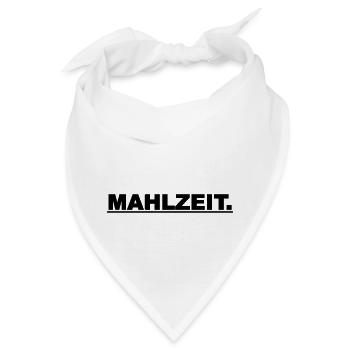 Mahlzeit - Bandana - Weiß - Vorne
