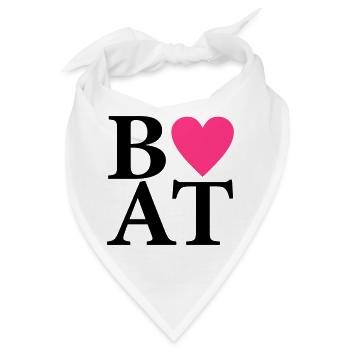 Boot - Bandana - Weiß - Vorne
