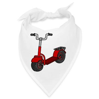 Kick Roller - Bandana - Weiß - Vorne
