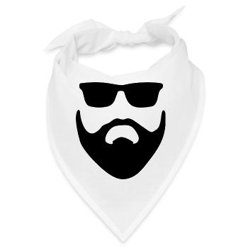 beard - Bandana - Weiß - Vorne
