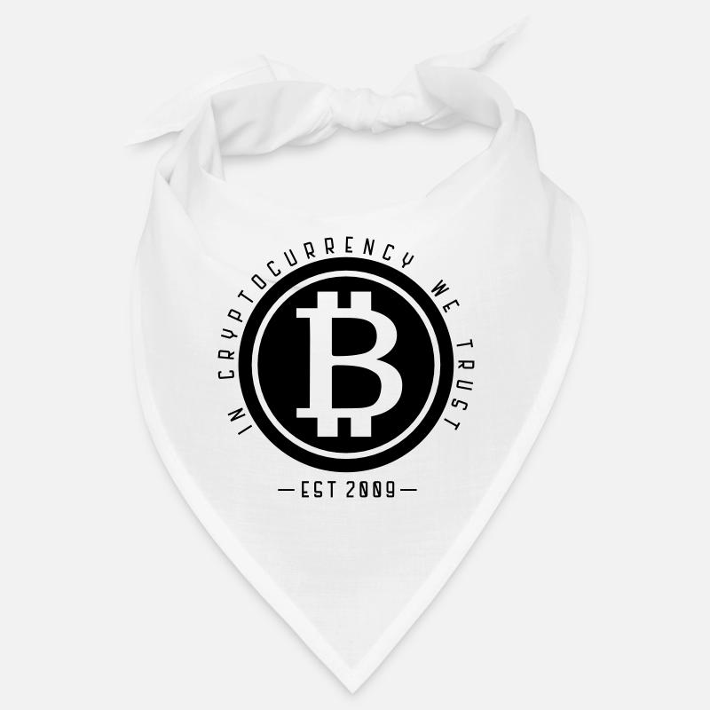 Bitcoin - in cryptocurrency we trust Bandana