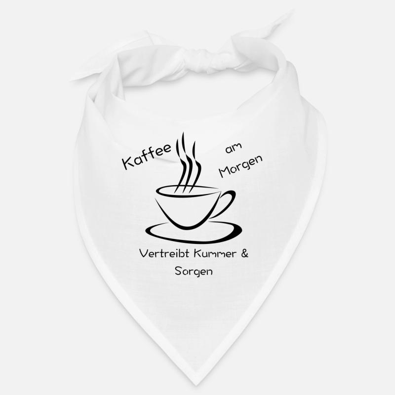 Kaffee Spruch Bandana