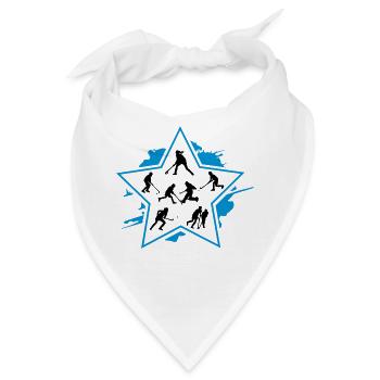 Hockey Kids - Bandana - Weiß - Vorne
