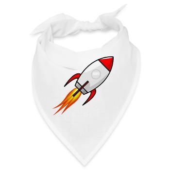 Rocket - Bandana - Weiß - Vorne