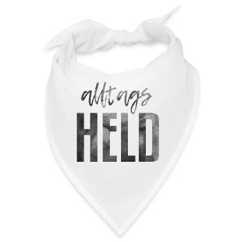Alltags Held - Bandana - Weiß - Vorne