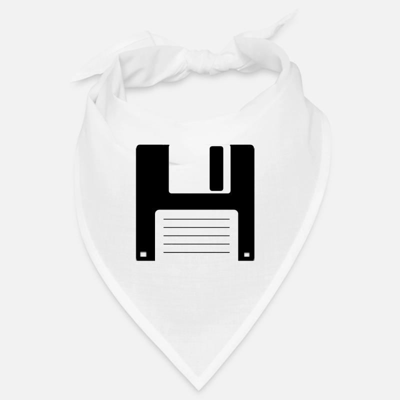 Floppy Diskette Old School Retro Computer Design Bandana