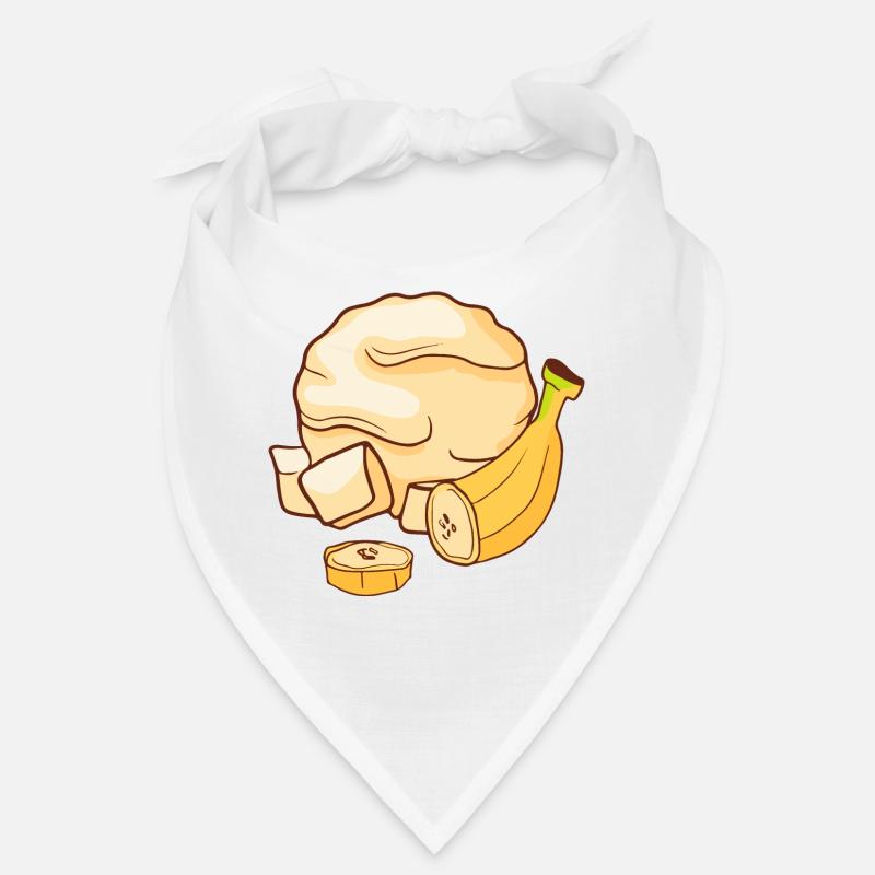 Bananen Eis Speiseeis Eiskrem Eiscreme Kugeleis Bandana