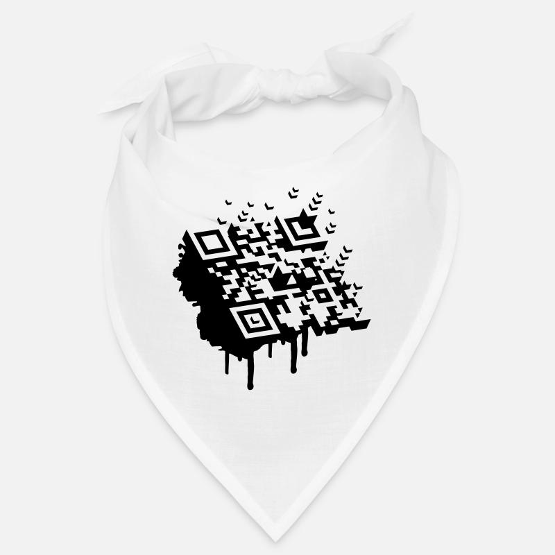 3D Barcode als Graffiti Bandana