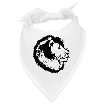 lion - Bandana - Weiß - Vorne