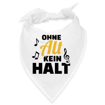 Chor - Bandana - Weiß - Vorne