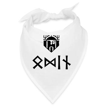 Odin - Bandana - Weiß - Vorne