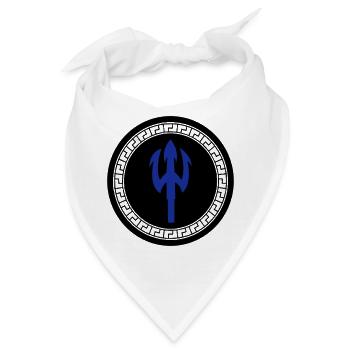 dreizack 002 - Bandana - Weiß - Vorne