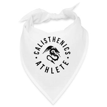 Calisthenics Athlet - Bandana - Weiß - Vorne