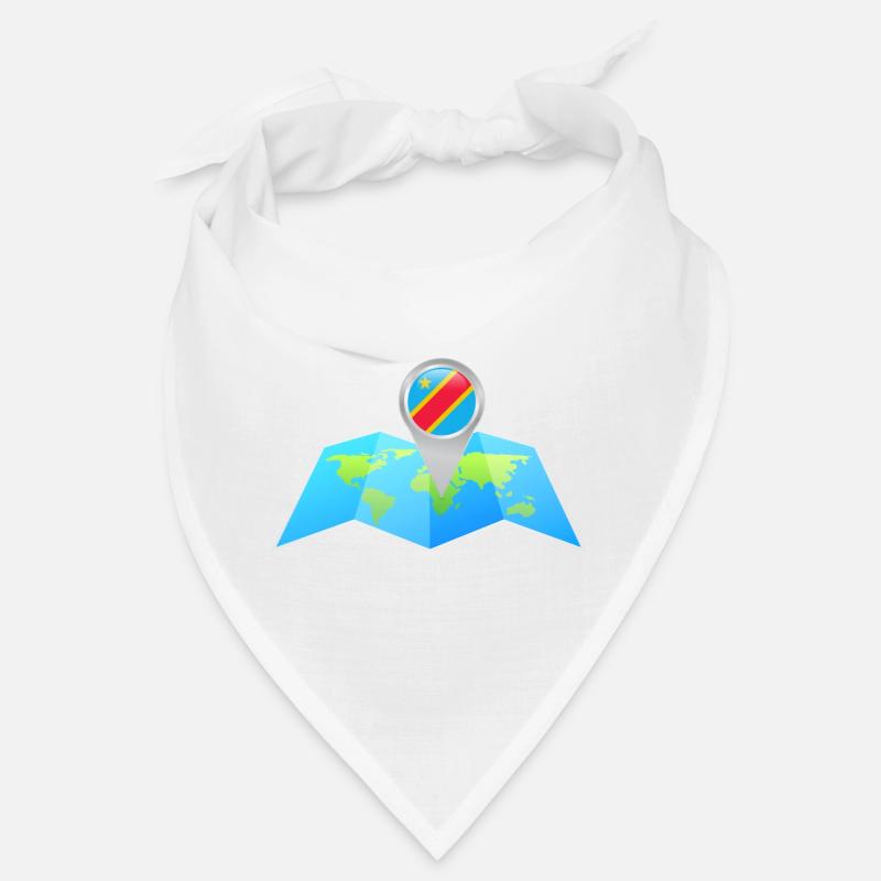 Congo - Bandana - blanc