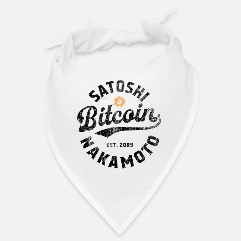 Bitcoin Satoshi Nakamoto Bandana