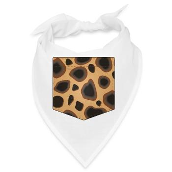 Geopard-Tasche - Bandana - Weiß - Vorne
