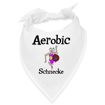 Aerobic Schnecke - Bandana - Weiß - Vorne