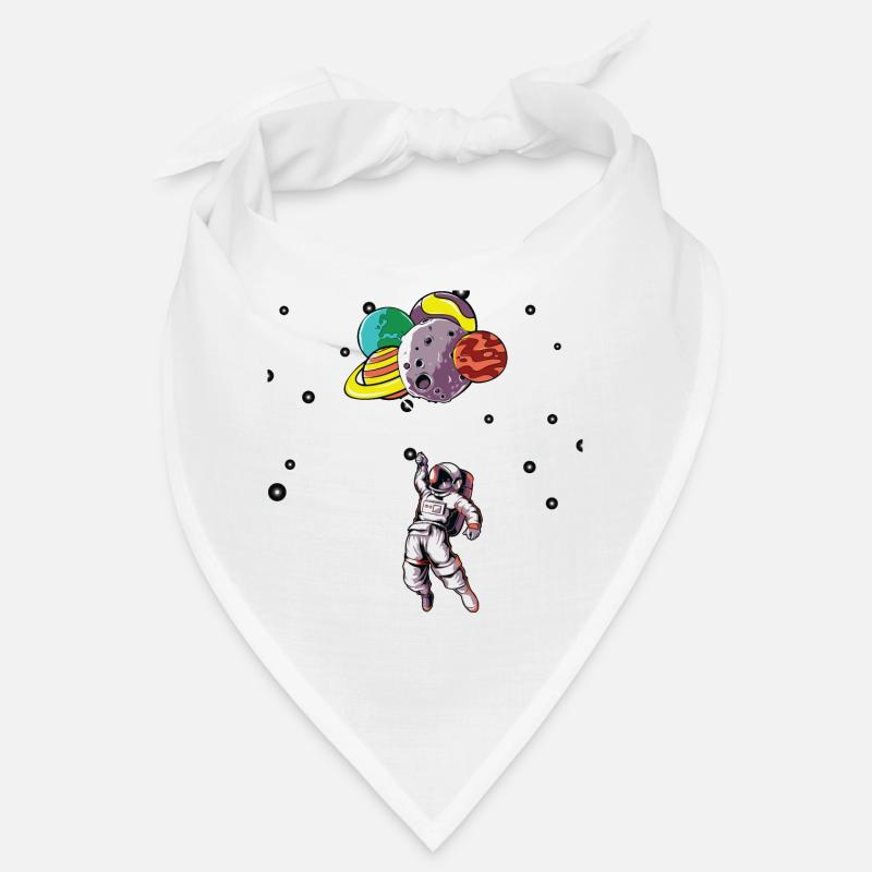 Astronaut mit Luftballons Bandana