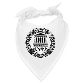 Die Domäne der Götter (schwarz) - Bandana - Weiß - Vorne