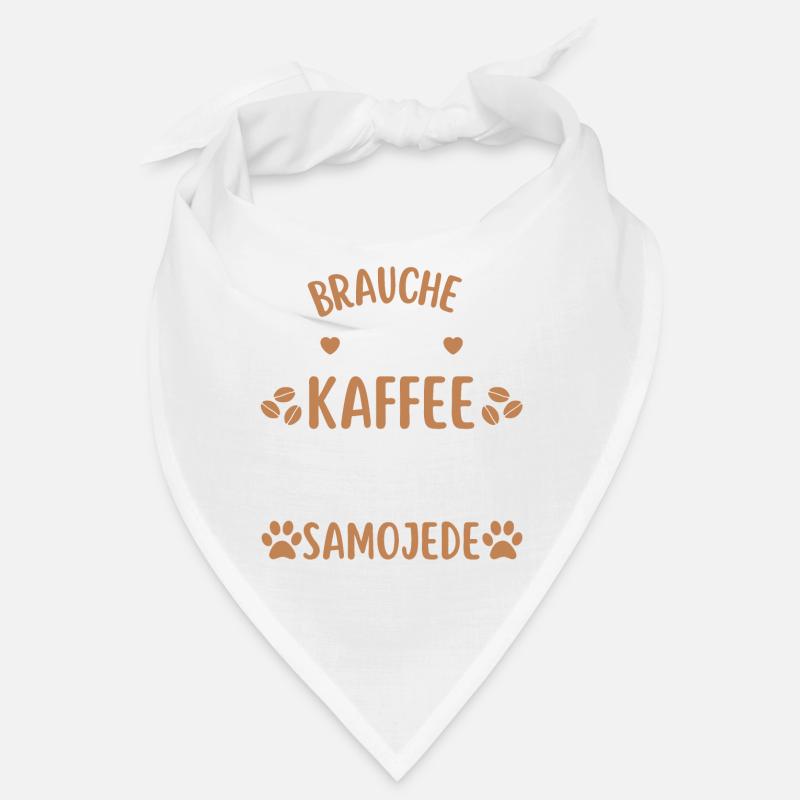 Samojede Kaffee Hund Cafe Bandana