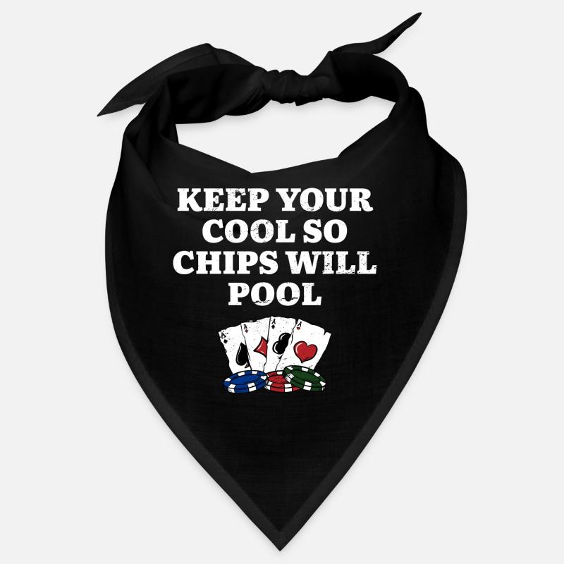 Keep Your Cool Chips will Pool Casino Poker Bandana
