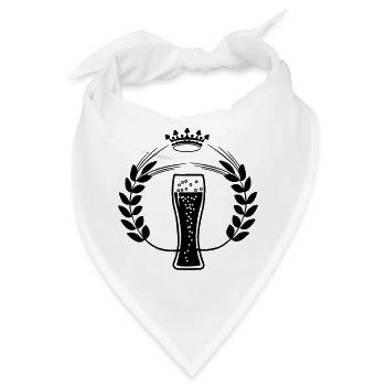 Maiskorn-Weizenbier - Bandana - Weiß - Vorne