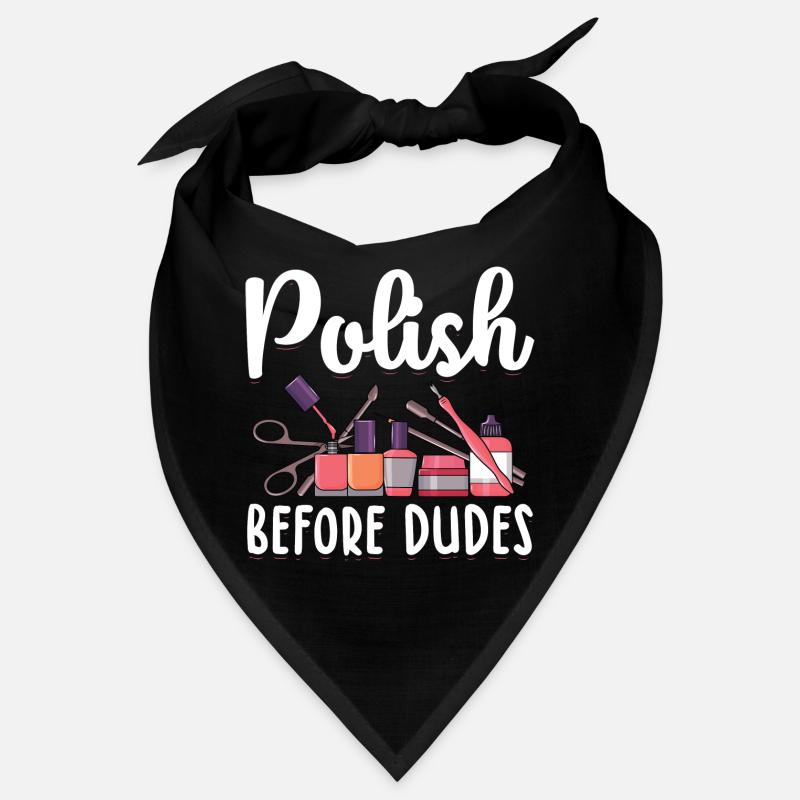 Painted fingernails Bandana